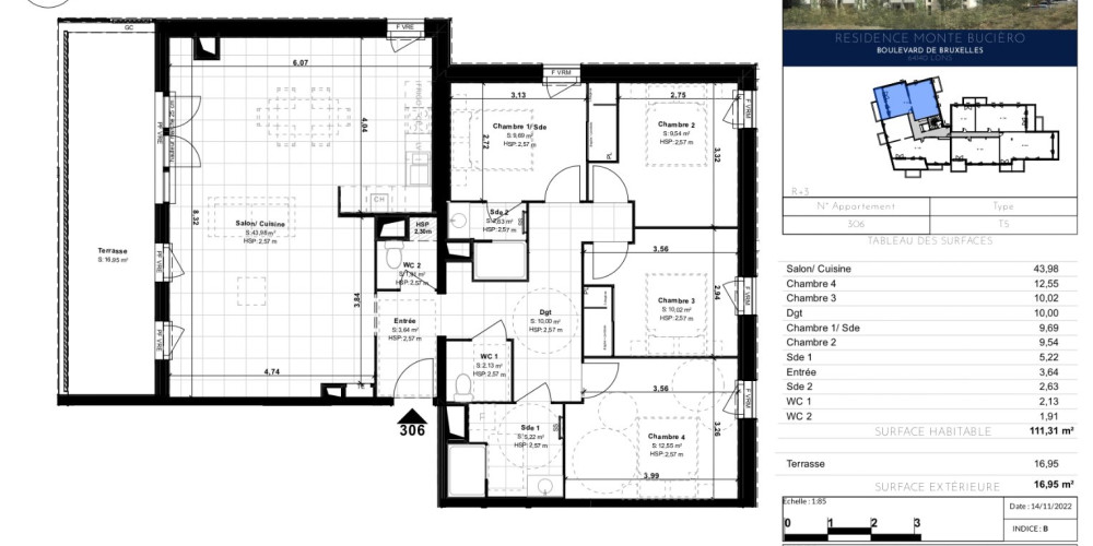 appartement à LONS (64140)