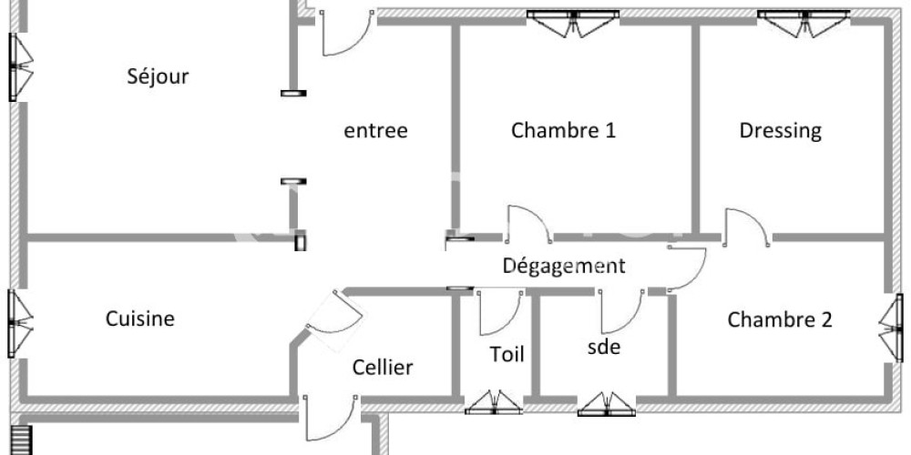 maison à SERRES CASTET (64121)