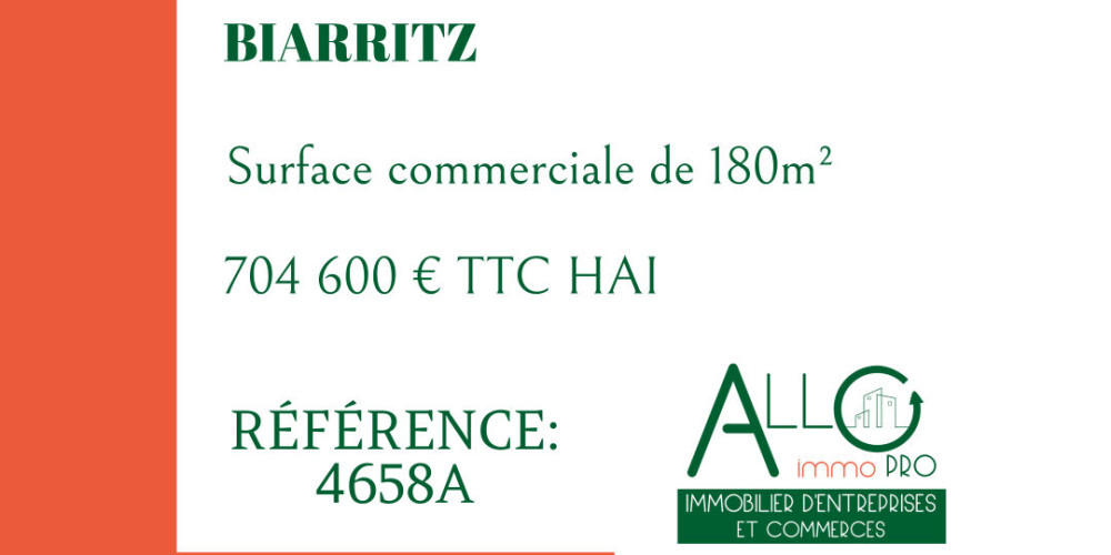 local commercial à BIARRITZ (64200)